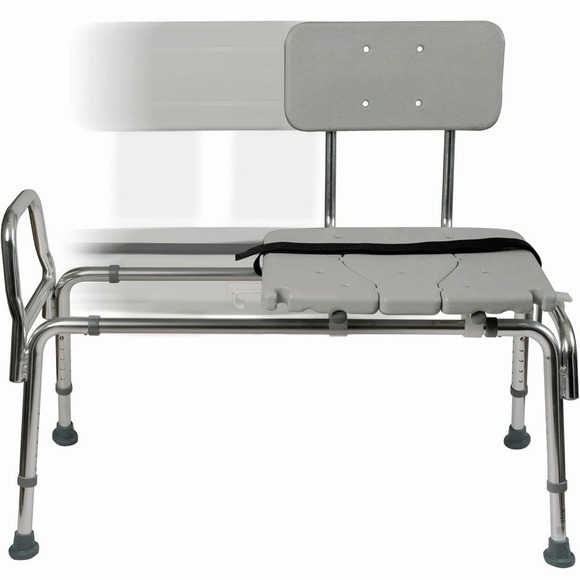 HealthSmart Other - DMI Tub 1 Count (Pack of 1), Transfer Bench and Sliding Shower Chair